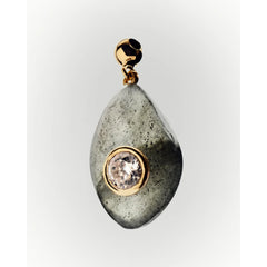 PDPAOLA Charm privjesak Protection Labradorite