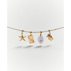 PDPAOLA Charm privjesak Serenity Blue Agate