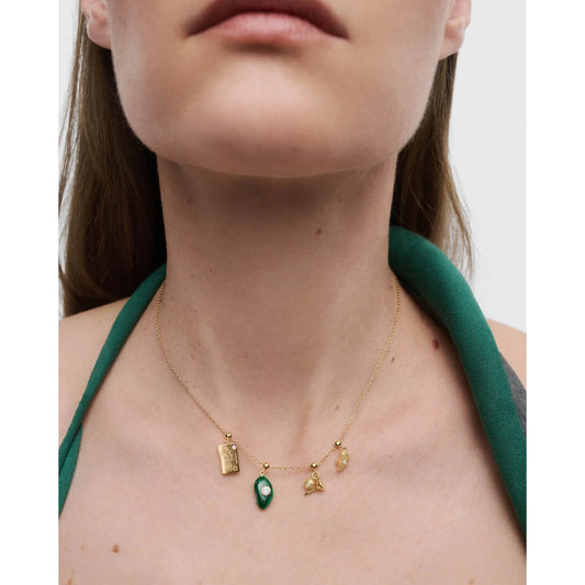 PDPAOLA Charm privjesak Transformation Malachite
