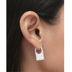 PDPAOLA Chicago earrings - silver