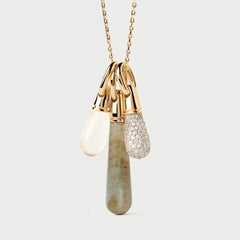 PDPAOLA Drop pendant - Rock Crystal