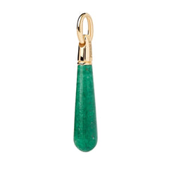 PDPAOLA Drop veliki privjesak - Green Aventurine