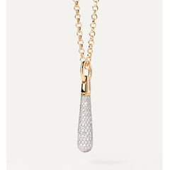 PDPAOLA Drop large pendant - Pave