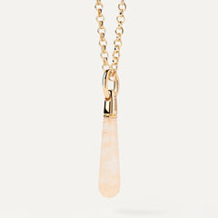 PDPAOLA Drop large pendant - Yellow Aventurine