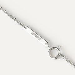 PDPAOLA Essential necklace - silver