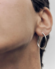 PDPAOLA Halo Earrings - Silver