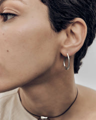 PDPAOLA Halo Earrings - Silver
