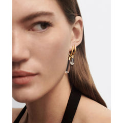 PDPAOLA Jupiter earring - Rock Crystal