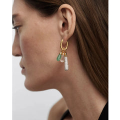 PDPAOLA Jupiter earring - Rock Crystal