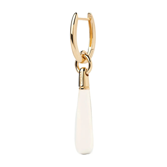 PDPAOLA Jupiter large earring - Rock Crystal