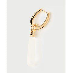 PDPAOLA Jupiter large earring - Rock Crystal