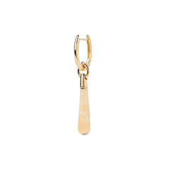 PDPAOLA Jupiter large earring - Yellow Aventurine