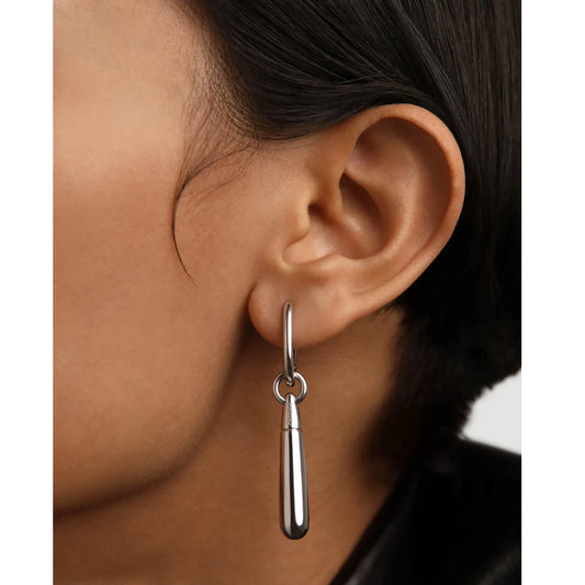 PDPAOLA Jupiter large earring - silver