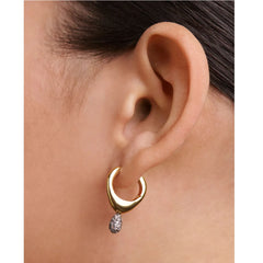 PDPAOLA Lava Earring - Pave