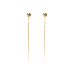 PDPAOLA Naušnice Lyra - Gold Plated