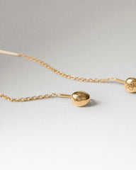 PDPAOLA Naušnice Lyra - Gold Plated - iz drugog kuta