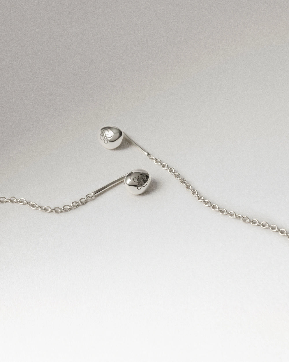 PDPAOLA Naušnice Lyra - Silver Plated - iz drugog kuta
