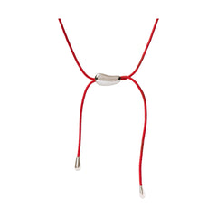 PDPAOLA Ogrlica Rodeo Red - srebrna