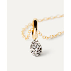 PDPAOLA Pave Lava Necklace