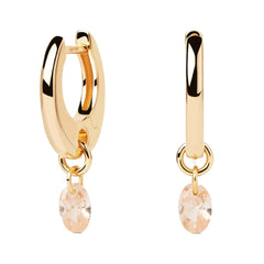 PDPAOLA Peach Lily earrings