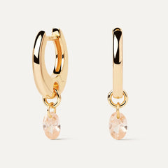 PDPAOLA Peach Lily earrings