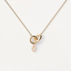 PDPAOLA Peach Lily necklace