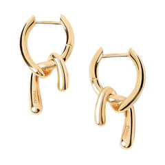 PDPAOLA Twist mini earrings