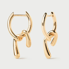 PDPAOLA Twist mini earrings