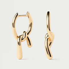 PDPAOLA Twist mini earrings