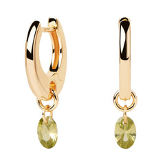 PDPAOLA Green Lily earrings