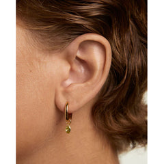 PDPAOLA Green Lily earrings