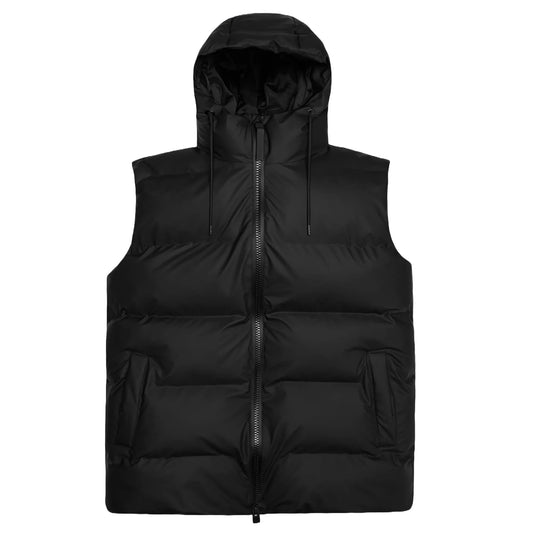 RAINS Alta Puffer Vest - Black