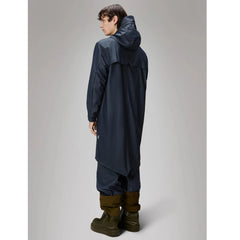 RAINS Fishtail Rain Parka - Navy