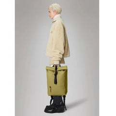 RAINS Ruksak Rolltop - Khaki