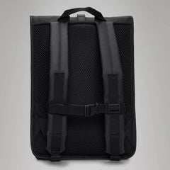 RAINS Rolltop Backpack - Black