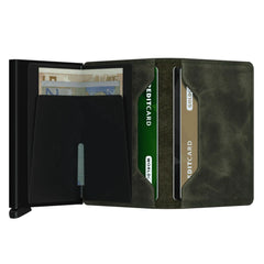 Secrid Novčanik Slimwallet Vintage Olive Black