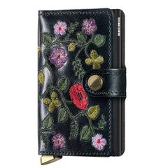 Secrid Premium Novčanik Stitch Floral Black