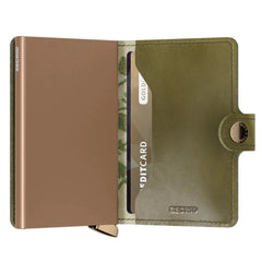 Secrid Premium Wallet Stitch Floral Olive