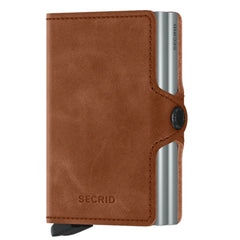 Secrid Twinwallet Vintage Cognac Silver