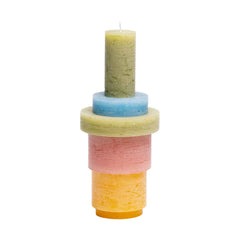 Isti moduli Stack 03 Pink & Yellow složeni drukčijim redoslijedom