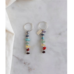 Wald Over The Rainbow Gemstone Earrings