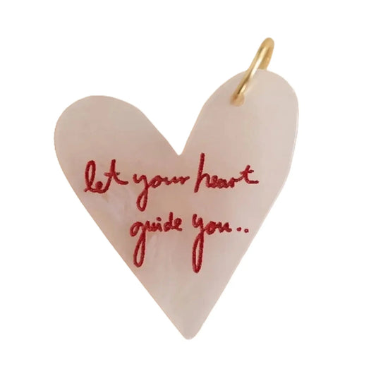 Wald Privjesak Let Your Heart Guide You