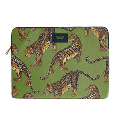 Wouf Etui za laptop Olive Leopard 15" i 16''