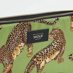 Wouf Etui za laptop Olive Leopard 15" i 16''