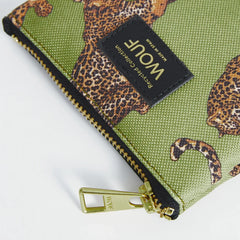 Wouf Mini Bag Olive Leopard