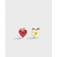 Wouf Naušnice Love Daisy