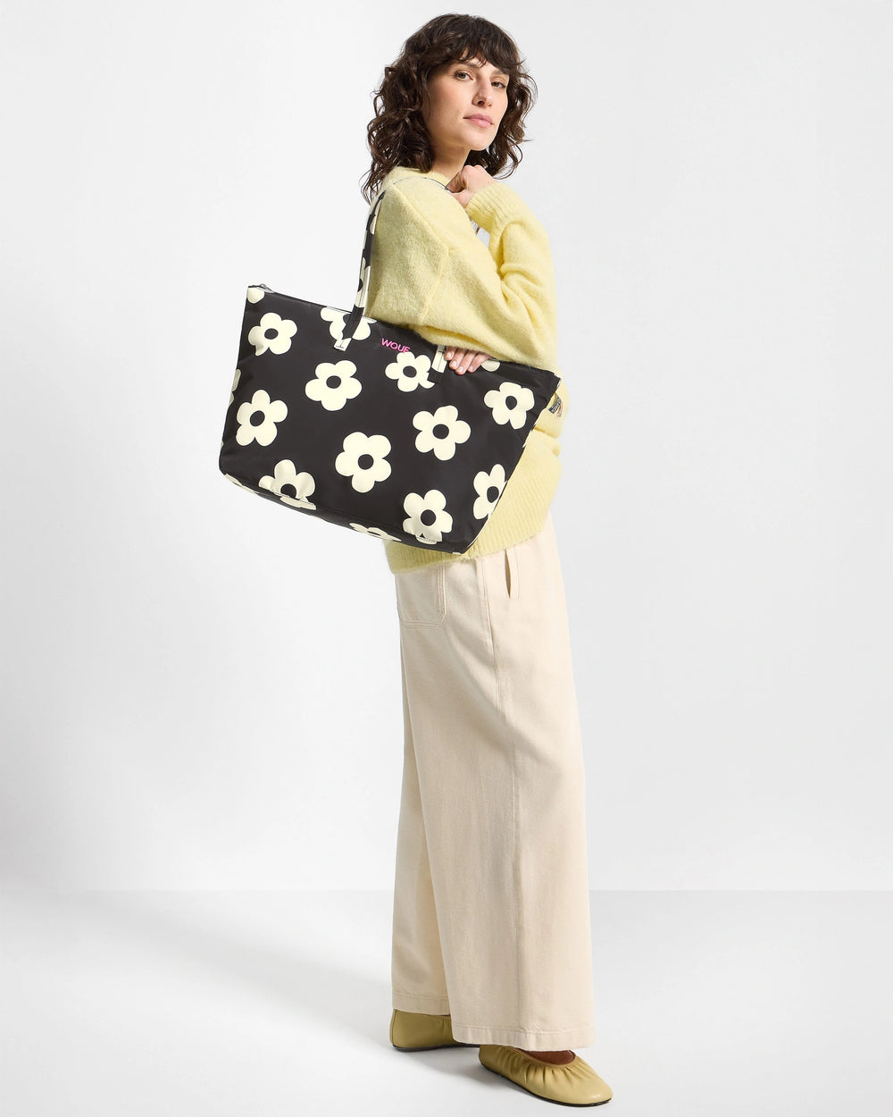 Shopper bag Night Daisy - detail