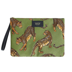 Wouf Bag XL Olive Leopard