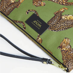 Wouf Bag XL Olive Leopard