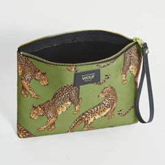 Wouf Bag XL Olive Leopard